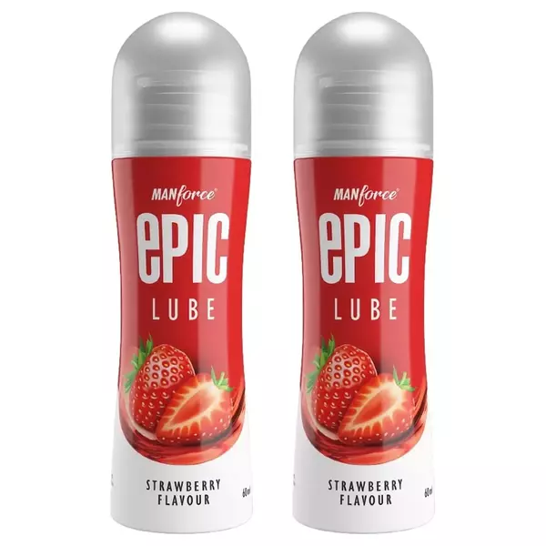 Manforce Epic Lube Strawberry